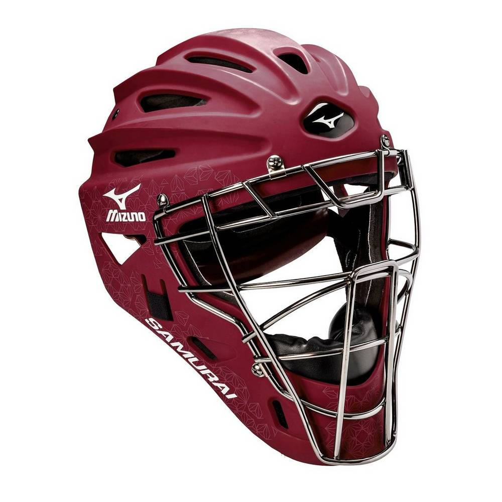 Capacete Mizuno Softball Samurai Fastpitch - G4 - Mulher - Bordeaux - UWRBQ7560